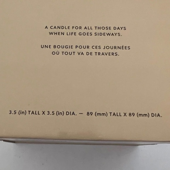 Haps Candle and Vessel - Drunk Text - Picture 5 of 7